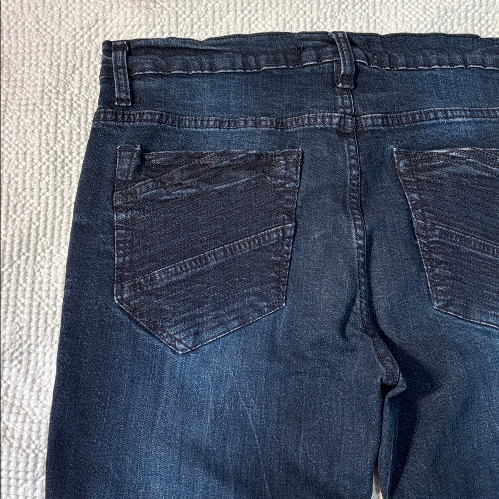 Paper Denim & Cloth Dark Indigo Wash Jeans, Stretch, Straight Leg, 32 x 30, NWOT - Picture 12 of 15